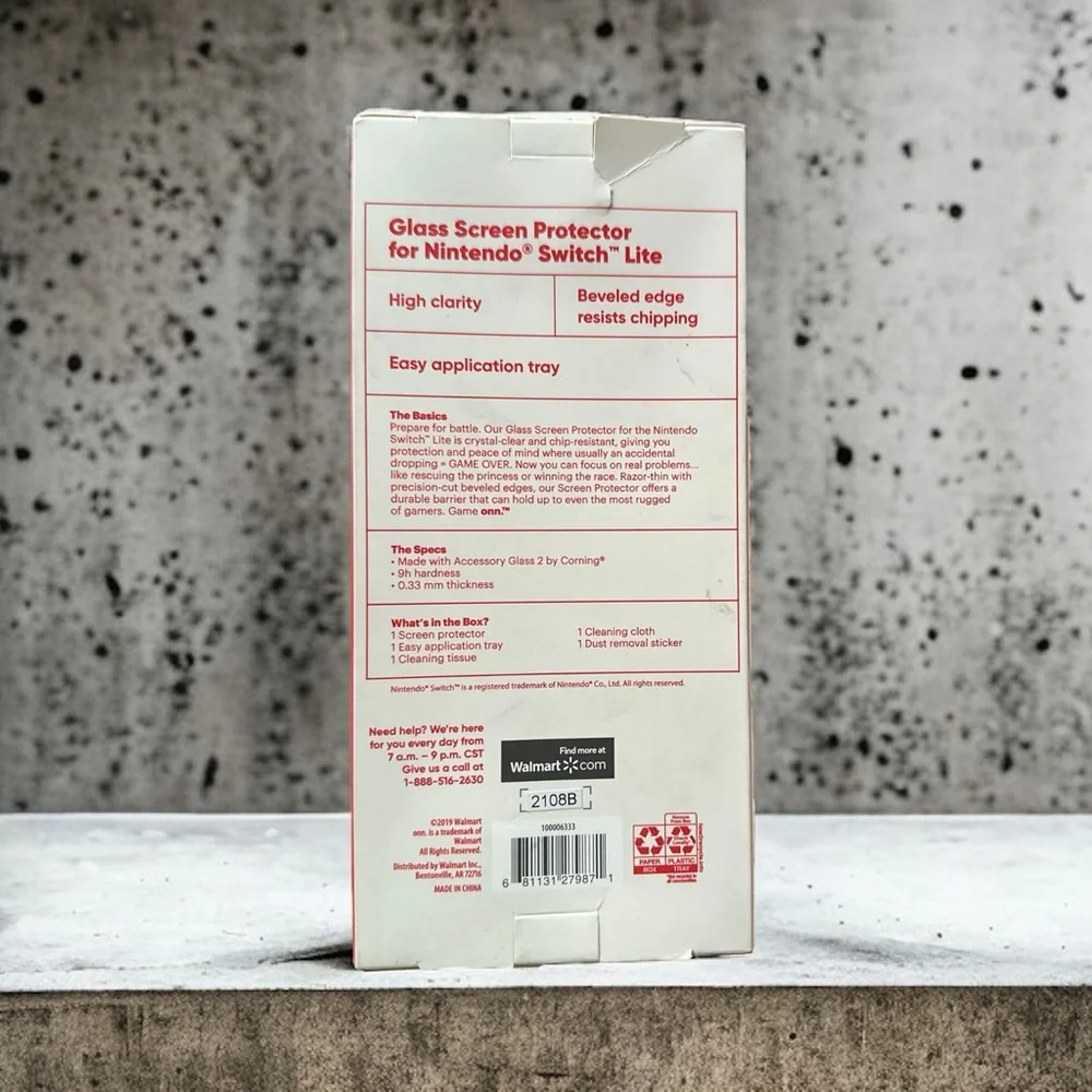 onn. Corning Glass Screen Protector for Nintendo Switch Light OLED 🎮🕹️